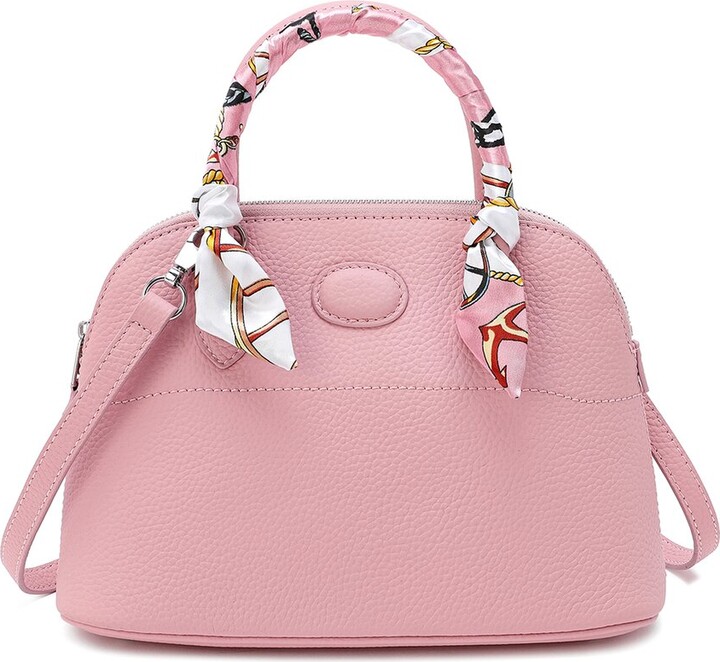 Tiffany & Fred TopGrain Leather Satchel ShopStyle