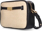 Thumbnail for your product : DeMellier New York raffia & leather crossbody bag
