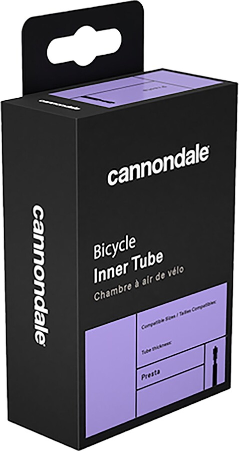 Cannondale 700 x 30 – 47mm 60mm Presta Valve Tube, 700c, Black