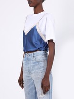 Thumbnail for your product : Alexander Wang Draped Satin Camisole T-shirt Top