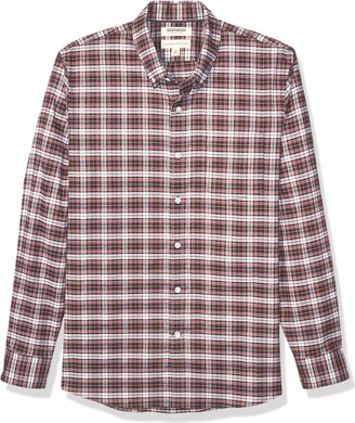 Details about   Shirt Diverse for Men Checkered Casual Regular Fit with Long Sleeves Color Red