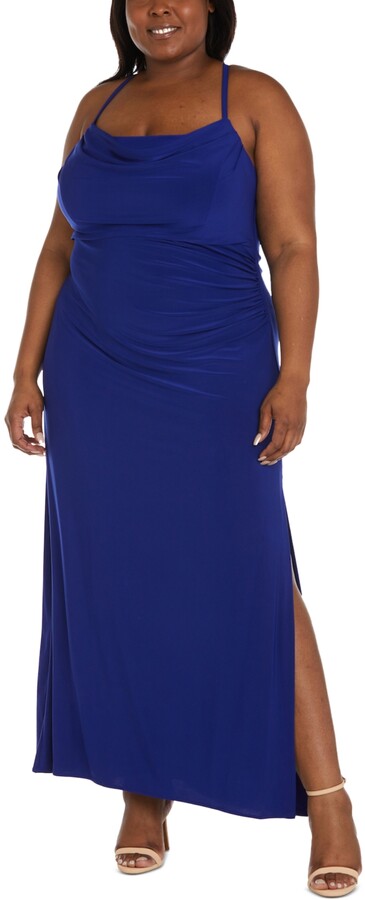 Plus Size Drape Front Dress | ShopStyle