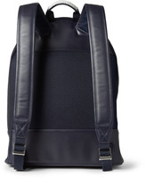 Thumbnail for your product : WANT Les Essentiels Kastrup Leather-Trimmed Cotton-Canvas Backpack