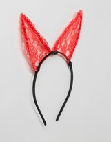 Thumbnail for your product : Johnny Loves Rosie Halloween Devil Ears Headband