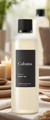 Hotel Diffuser Oil Inspired by The Ritz Carlton Hotel Scent - 500 ml 16.9 fl oz - Fragrance Oil Blend Jasmine, Bergamot & Fresh Marine Notes for Aroma