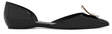 roger vivier dorsay embellished patentleather pointtoe flats