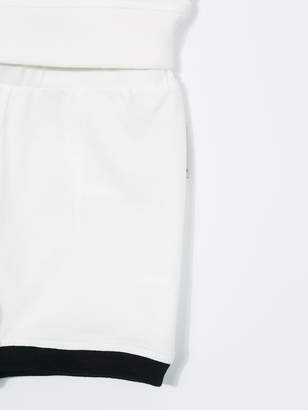 Moncler Kids colour block shorts set