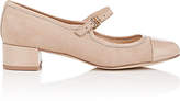 Thumbnail for your product : Barneys New York WOMEN'S CAP-TOE MARY JANE PUMPS