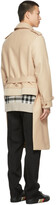 Thumbnail for your product : Burberry Beige Camel Reconstructed Trench Coat