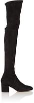 Thumbnail for your product : Valentino Garavani Women's Stretch-Suede Over-The-Knee Boots