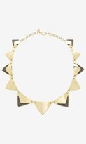 Thumbnail for your product : Express Glitter Inset Graduated Triangle Necklace