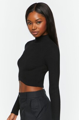 ribbed knit crop top forever 21