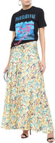 Thumbnail for your product : Paco Rabanne Printed Satin Maxi Skirt