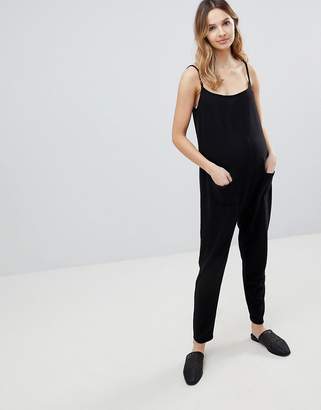 ASOS Maternity DESIGN Maternity Lounge Super Soft Touch Jumpsuit
