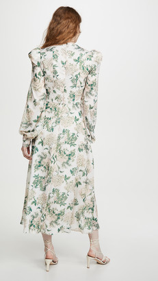 IORANE Vintage Garden Midi Dress