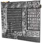 Thumbnail for your product : Versace bandana print clutch