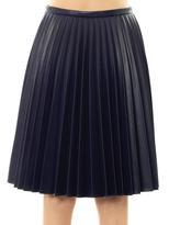 Thumbnail for your product : J.W.Anderson Fully pleated faux-leather skirt