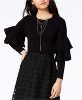 Thumbnail for your product : Mare Mare Ruffle-Sleeve Sweater