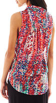 Thumbnail for your product : Bisou Bisou Twist High-Low Tank Top