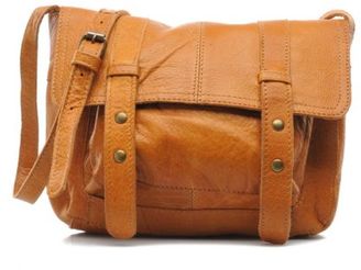 Pieces New Women's Jina Leather Crossbody  In Brown