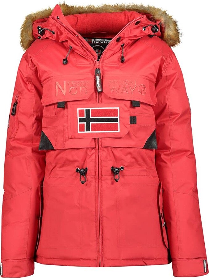 Geographical Norway Men's Bench Red XL Parka ShopStyle Jackets