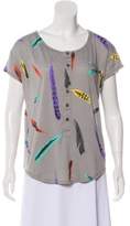 Thumbnail for your product : Burton Printed Short Sleeve Top