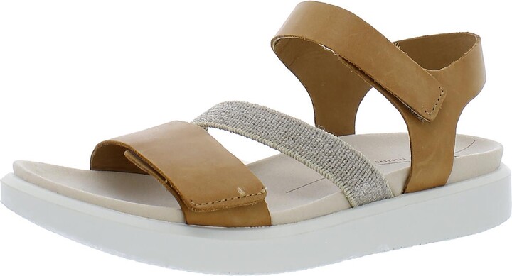 Flowt 2 Womens Leather Wedge Sandals