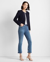 Thumbnail for your product : Club Monaco Textured Collarless Jacket