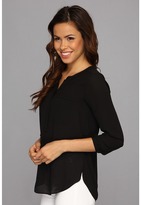 Thumbnail for your product : NYDJ Georgette Pleat Back Blouse Women's Blouse
