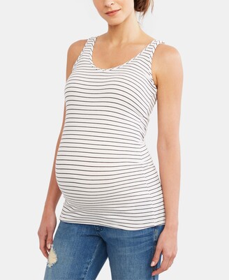 A Pea in the Pod Luxe Rib Knit Maternity Tank Top