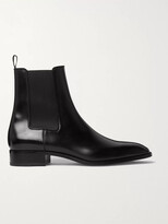 Thumbnail for your product : Christian Louboutin Polished-Leather Chelsea Boots