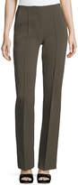 Thumbnail for your product : Diane von Furstenberg Pleated-Front Wide-Leg Crepe Pants