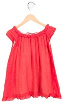 Thumbnail for your product : Bonpoint Girls' Linen Shift Dress