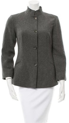Narciso Rodriguez Fitted Wool Jacket