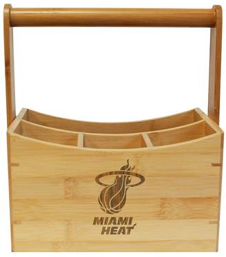 NBA Miami Heat Bamboo Utensil Caddy