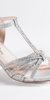 Thumbnail for your product : Adrianna Papell Low Heel Rhinestone Sandal