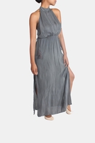 Thumbnail for your product : Sage Charcoal High-Neck Maxi-Dress