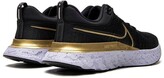 Thumbnail for your product : Nike React Infinity Run Flyknit 2 "Black/Metallic Gold/Ghost" sneakers