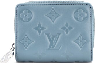 Louis Vuitton wallet Light blue Leather ref.181393 - Joli Closet