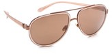 Thumbnail for your product : Linda Farrow Luxe Aviator Sunglasses