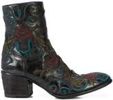 Thumbnail for your product : Fauzian Jeunesse' Fauzian Jeunesse embroidered ankle boots