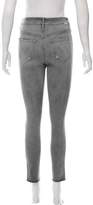 Thumbnail for your product : Mother Distressed Mid-Rise Jeans