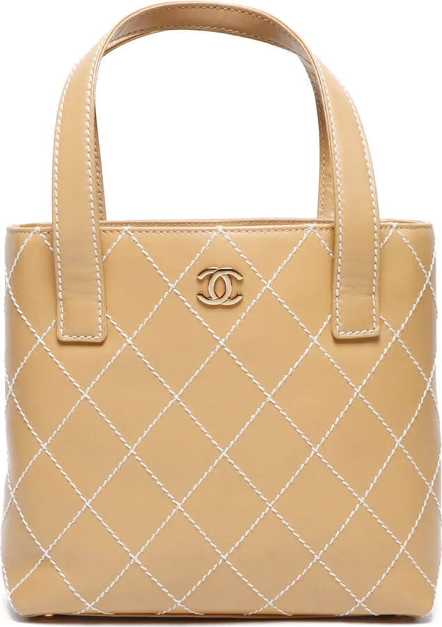 Chanel Pre Owned 2002-2003 Wild Stitch tote bag ShopStyle