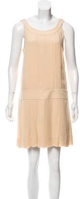 Marc by Marc Jacobs Pleated Silk Dress