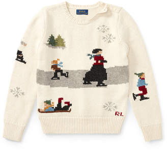 Ralph Lauren Skating Cotton-Wool Sweater