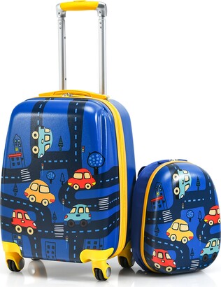 Sprayground Kid Kids' Henny Lock Luggage Bag In Brown