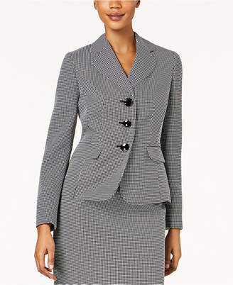 Le Suit Three-Button Skirt Suit