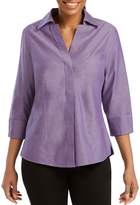Thumbnail for your product : Foxcroft Concealed Button-Down Top