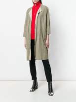 Thumbnail for your product : Giorgio Brato long open-front coat