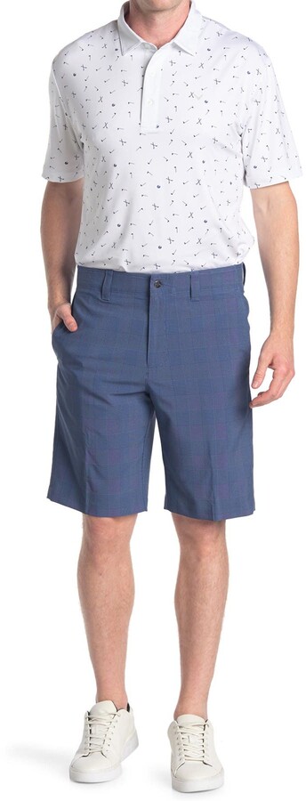 Callaway Golf Plaid Print Shorts - ShopStyle